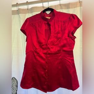 Deadstock Y2K Nannette Lepore silk top